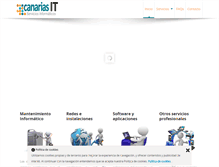 Tablet Screenshot of canariasit.com